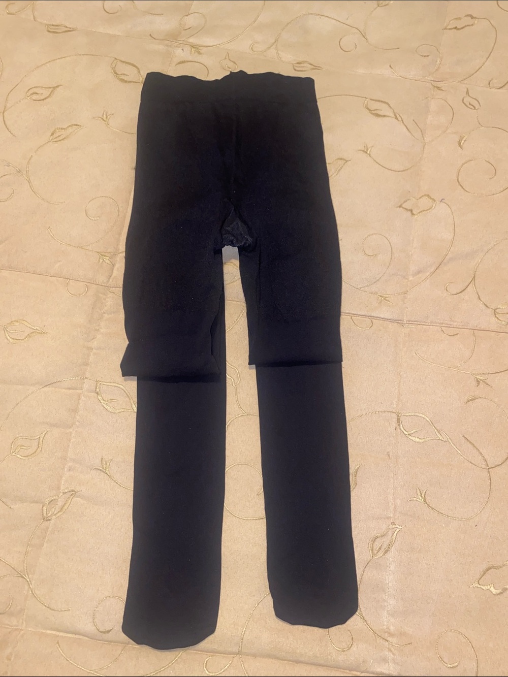 ♣️EUC/Like New Black Control Top Opaque Pantyhose